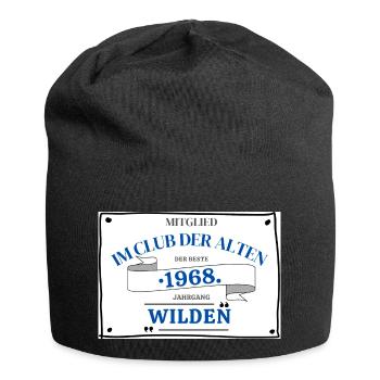 Geboren im besten Jahrgang 1968 - Jersey-Beanie - Schwarz - Vorne