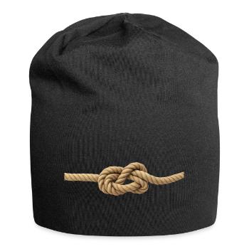13 nœuds - Bonnet en jersey - noir - Devant