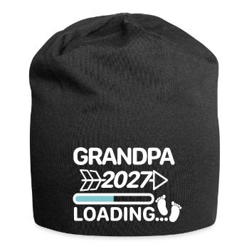 Grandpa 2027 Baby Feet - Jersey Beanie - black - Front