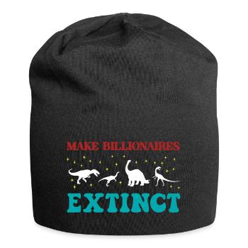 Make Billionaires Extinct - Jersey Beanie - black - Front