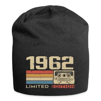 Légendes 1962 Millésime 1962 Jubilé 1962 vintage  - Bonnet en jersey - noir - Devant