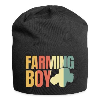Farmer's son - Jersey Beanie - black - Front