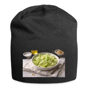 Salade aux pignons de pin - Bonnet en jersey - noir - Devant