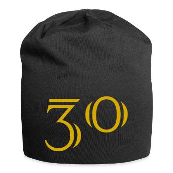 30. 30 YEARS. 30th ANNIVERSARY. 30 YEARS ANNIVERSARY. - Jersey Beanie - black - Front