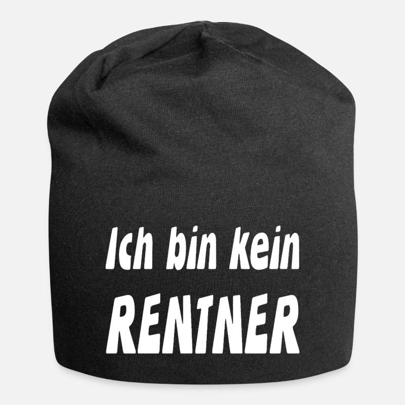 Pensioner - Jersey Beanie - black