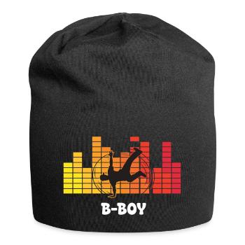 B-Boy Breakdance Streetstyle Hip Hop DJ Dance - Bonnet en jersey - noir - Devant