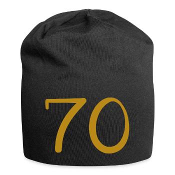 70 - Jersey Beanie - black - Front