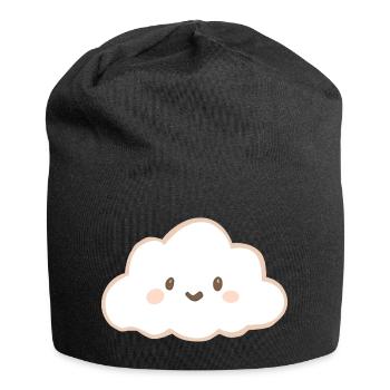 nuage - Bonnet en jersey - noir - Devant
