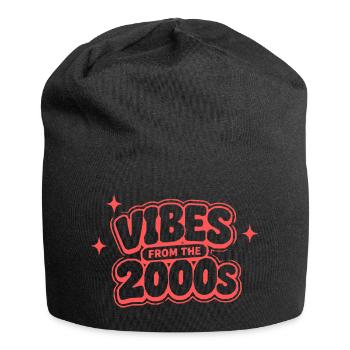 Vibes from the 2000s - Jersey Beanie - black - Front