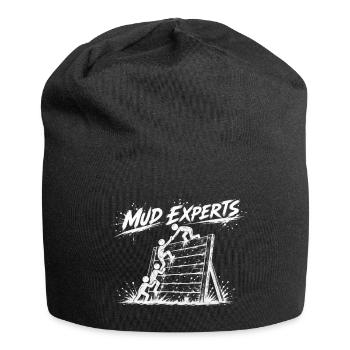 Maîtres de boue / Experts - Mur d’obstacles - Bonnet en jersey - noir - Devant