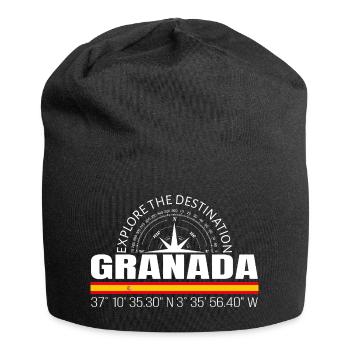 Granada - Jersey Beanie - black - Front