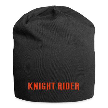 Knight Rider Logo - Jersey Beanie - black - Front