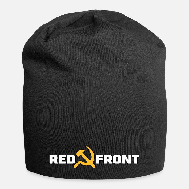 Red Front – Hammer and Sickle - Jersey-Beanie - Schwarz