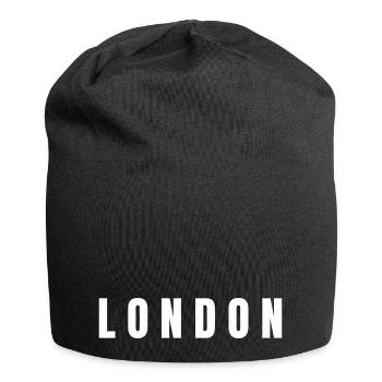 L O N D O N - Amoureux de Londres - Bonnet en jersey - noir - Devant