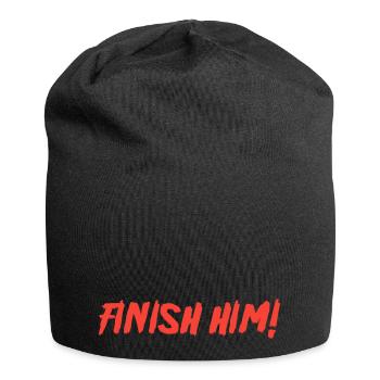Finish Him - Jersey Beanie - black - Front