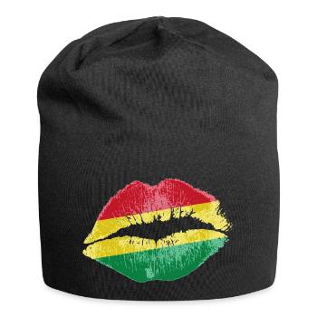 Kiss (Bolivie / Bolivie) - Bonnet en jersey - noir - Devant