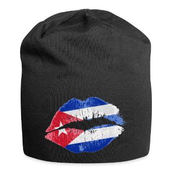 Kiss (Cuba / Cuba) - Bonnet en jersey - noir - Devant