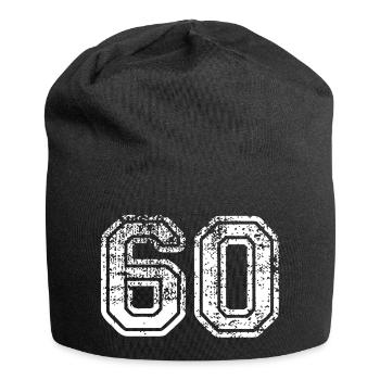 60 - Jersey Beanie - black - Front