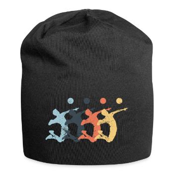 Volleyball (PopArtNo2-Edition) - Bonnet en jersey - noir - Devant