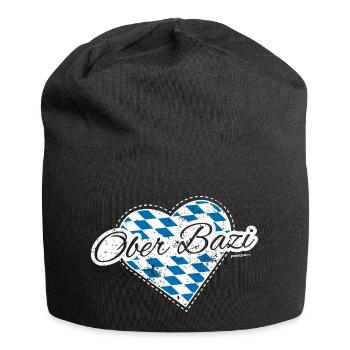 Ober Bazi - Jersey-Beanie - Schwarz - Vorne