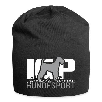 IGP AIREDALE TERRIER Hundesport Wilsigns Hunde - Jersey-Beanie - Schwarz - Vorne