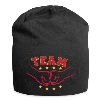 Freunde Faeuste Team - Jersey-Beanie - Schwarz - Vorne