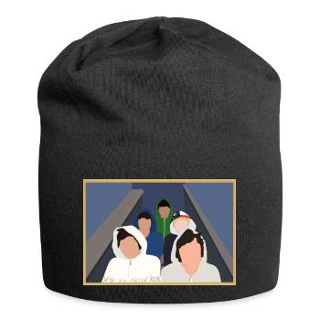 Boys stairs - Jersey Beanie - black - Front