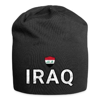Iraq - Jersey Beanie - black - Front