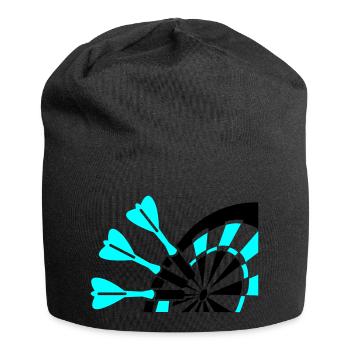dart - Jersey-Beanie - Schwarz - Vorne