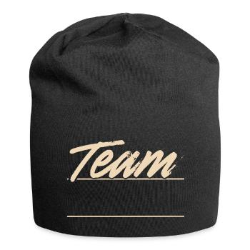 Équipe - Bonnet en jersey - noir - Devant