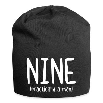 Nine Practically a Man - Jersey Beanie - black - Front