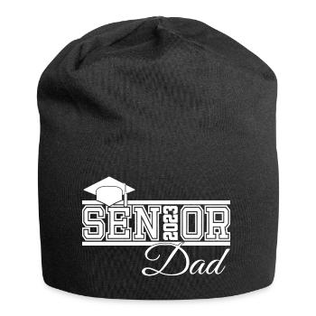 Senior 2023 Papa Fier Papa de Diplômé - Bonnet en jersey - noir - Devant