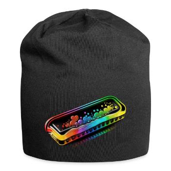 HARMONICA - Bonnet en jersey - noir - Devant