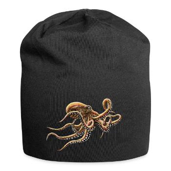 KRAKE - Jersey-Beanie - Schwarz - Vorne