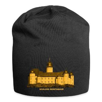Château de Montabaur, Westerwald, Rhénanie-Palatinat - Bonnet en jersey - noir - Devant
