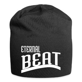 Humour joyeux Élégance intemporelle Mode intemporelle - Bonnet en jersey - noir - Devant