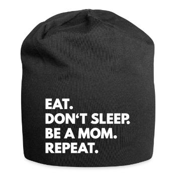 Mother lack of sleep - Jersey Beanie - black - Front