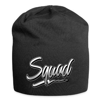 Squad - Jersey-Beanie - Schwarz - Vorne