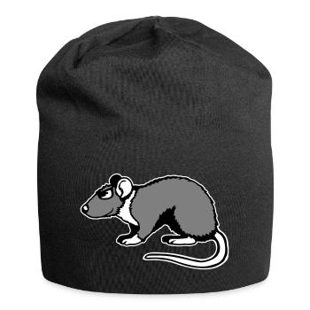 Rat Cool Lunettes de soleil Côté Roggeur drôle - Bonnet en jersey - noir - Devant