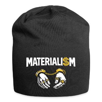 Materialism: Tied Hands Criticism of the System - Jersey Beanie - black - Front