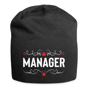 Manager Profession - Bonnet en jersey - noir - Devant
