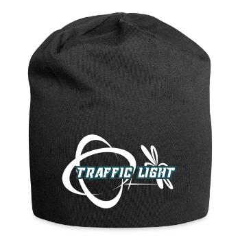 Traffic Light Fusion Logo - Jersey-Beanie - Schwarz - Vorne