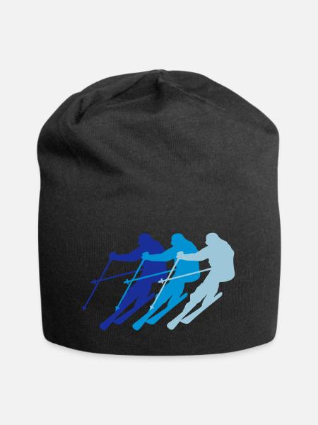 ski - Jersey Beanie - black