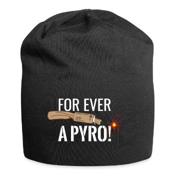 Pour toujours un feu d'artifice Pyro Nouvel An - Bonnet en jersey - noir - Devant