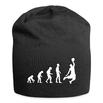 Basketball Evolution | basketball - Jersey Beanie - black - Front
