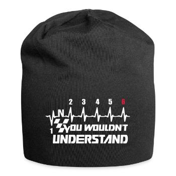 Vous ne comprendriez pas le matériel 6 - Bonnet en jersey - noir - Devant