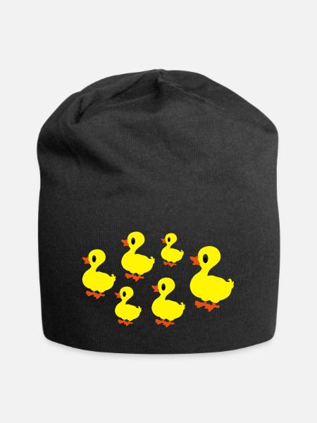 ducks - Jersey Beanie - black
