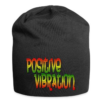 Vibration positive - Bonnet en jersey - noir - Devant
