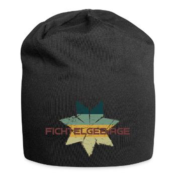Siebenstern Fichtelgebirge Fichtelhills Oberfranke - Jersey-Beanie - Schwarz - Vorne