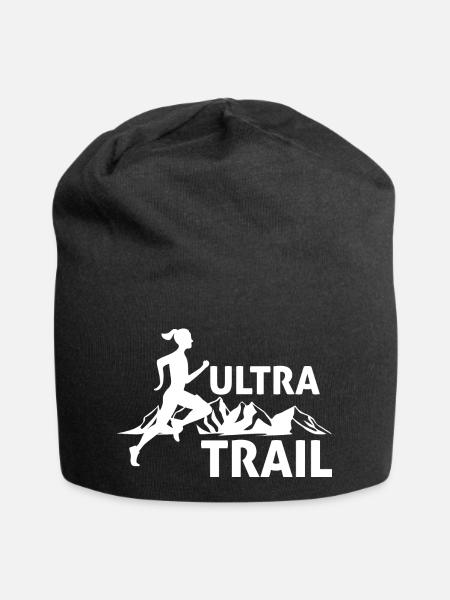 Ultra Trail femme t-shirt - Bonnet en jersey - noir
